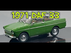1971 DAF 33 diecast by IXO