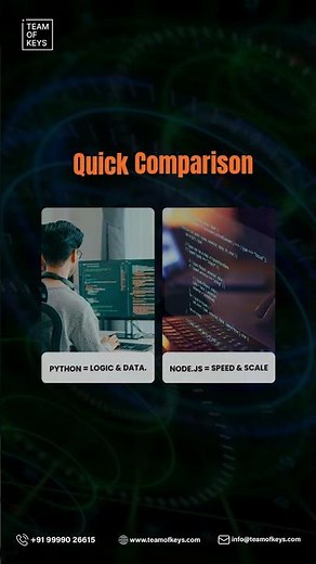 Python vs Node.js: Choose the Right Backend Tech