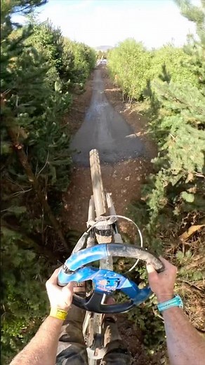 HUGE MTB JUMPS WITH A STEERING WHEEL 🤯