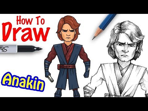 How to Draw Anakin | Clone Wars