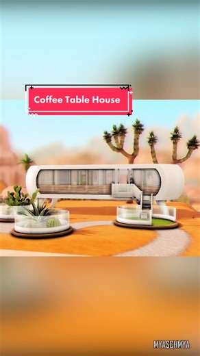 How I made a fully playable house from a coffee table in The Sims 4! - The Sims 4 Build Tutorial (No CC) #sims #sims4 #thesims #thesims4 #simstok #ts4 #simsbuild #sims4build #simsbuildideas #simstips #sims4buildingtips #sims4tutorial #sims4hacks