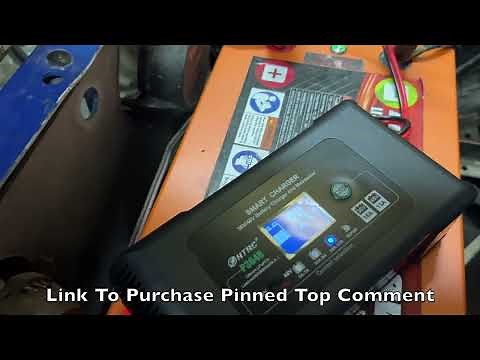 Golf Cart HTRC P3648 Charger 36v or 48v for Lithium Batteries LCD Screen