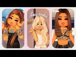 Face Names and Codes for Berry Avenue, Bloxburg, Brookhaven | Roblox Tiktok Compilation