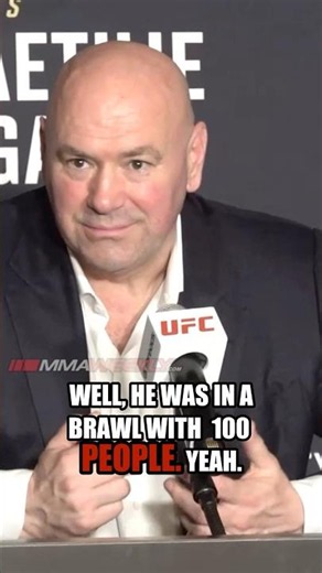 🚨 Dana White Reacts to Khamzat Chimaev Brawl w/ Dillon Danis 😳