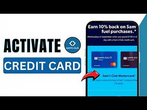 How to Activate Your Sam's Club Credit Card (2026) | Activate Sam's Club Mastercard