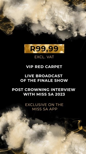 8.7K views · 171 reactions | Remember you can also watch tonight’s finale live on the Miss SA App by purchasing the Finale Streaming Bundle which includes: 1. Red Carpet Event 2. Live broadcast of the finale show 3. Post Crowning Interview with Miss SA 2023 https://misssa.page.link/app #MissSA2023 #CrownChasers #FinaleStreaming #MissSAApp | Miss South Africa | Facebook