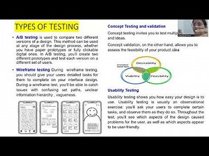 Testing in Design Thinking