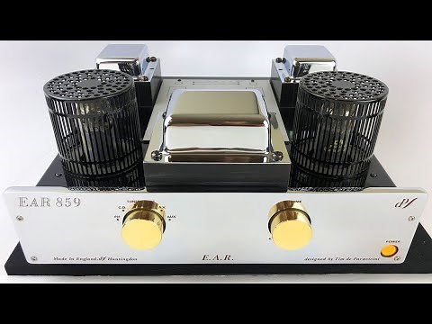 EAR (Esoteric Audio Research) Shiny Chrome 859 Triode Tube Amplifier