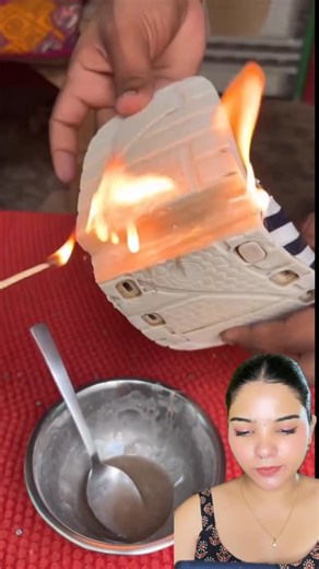 Sumita Naik on Instagram: "World’s strongest glue 💀🔥 #instagram #hack #glue #thermacoal #petrol #fire #viral #trending #explorepage✨ #naturalnayika #explore #diy #viralvideos #lifehack #survivalhacks"