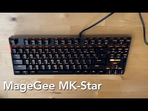 MageGee MK-Star Mechanical Keyboard Unboxing