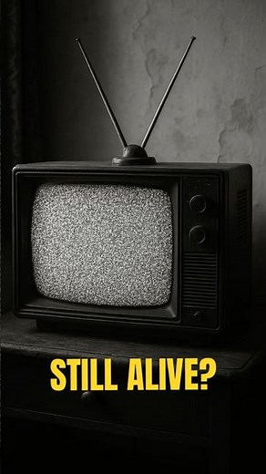 Why Old TV have a Static Noise