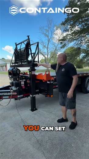 Part 4/4: John talks about the folding staircase option we offer for our trailers! | ContainGo