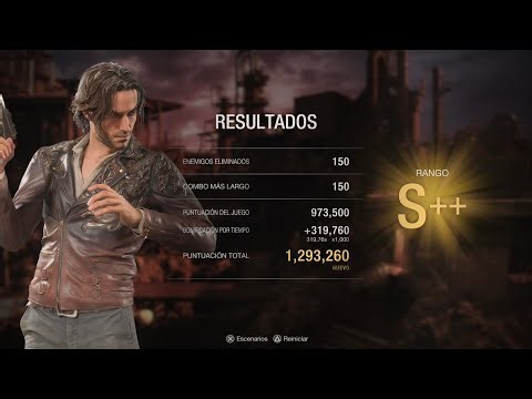 Resident Evil 4 Remake - Luis Será Gameplay Mercenaries S++ Rank (Island) 1080p 60 FPS