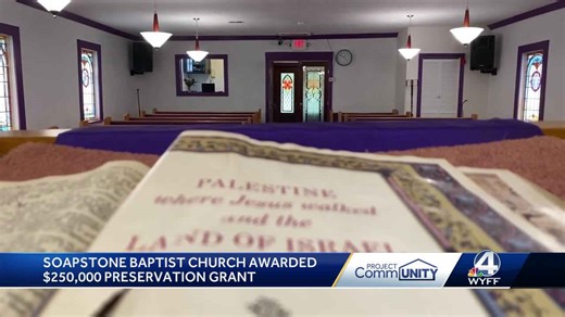 Historic Black church in Upstate gets grant to preserve its 160 year history