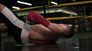 Boxer Falling Down Boxing Ring Floor Stock Footage Video (100% Royalty-free) 22239415 | Shutterstock