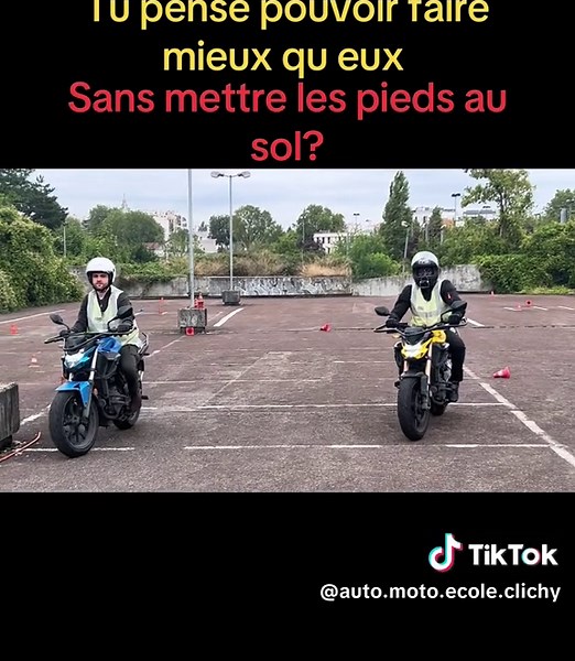 Formation A2 moto : sans mettre les pieds au sol
