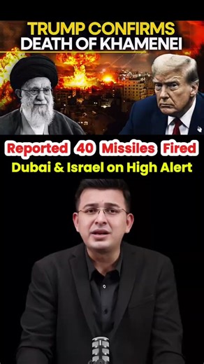 400+ Missiles & Drones? Dubai & Israel on High Alert! #donaldtrump #iran
