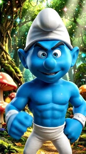 Smurf Adventure The Lost Treasure Map 💙 A Magical Forest Journey