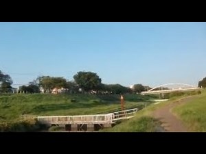 【流山観光】利根運河の『浮桟橋-うきさんばし-』を渡ってみたら魚・シラサギ・夕陽・鉄道・量水標などいろいろ見えた～流山市 西深井⇔東深井～（2025/08/26）【字幕】