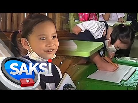 6 -anyos na batang may kapansanan, nagpupursige sa pag-aaral at pagtupad sa pangarap | Saksi