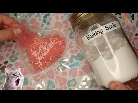 You Can Make Slime With BAKING SODA!? How To Make Easy 2 Ingredient Slime