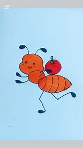 Learn to draw an ant 🐜 easy step by step drawing for beginners . #highlights2025 #art #drawing #artist #viralart #viralpost2025 #foryou #BMW #reels #fbreelsvideo #viralreels #fbreelsfypシ゚viralfbreelsfypシ゚viral | Moontaj Arts