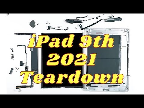 Apple iPad 9 10.2" ( 2021 ) Teardown Guide