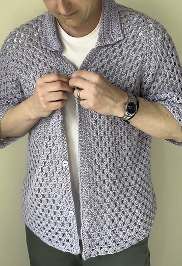 Create Your Own Crochet Hexagon Shirt Easily