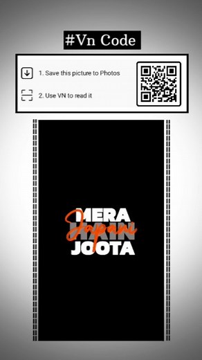 Cʜᴏᴛᴜ Ꭲʜᴀᴋᴜʀ | ➡️ Vn Code In Brodcast Channel Join Krlo ⤵️ (TUTORIAL) Step 1: Take a screen shot of this reel Step 2: Open VN Video editor app Step 3:... | Instagram