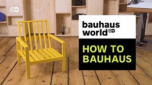 2.9K views · 143 reactions | 晴A stylish lounge chair built from a single piece of wood? Architect Van Bo Le-Mentzel shows you how to make your own Bauhaus-inspired piece of furniture. What's your opinion on minimalist design | DW Euromaxx | Facebook