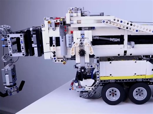 Epic Lego Liebherr Crane Build Engineering Marvel in Miniature!