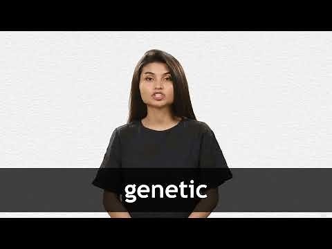 How to pronounce GENETIC in American English