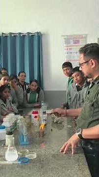 Decomposition of Lead Nitrate#scienceexperiments #class10science #board2026 #chemicalreactions