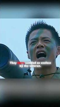 The new recruit refused to accept it and openly challenged the veteran soldier.#movie