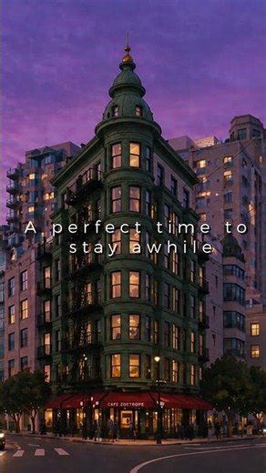 Evening Jazz & City Lights 🎷🌇North Beach at Golden Hour