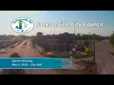 Jacksonville City Council Special Workshop - May 4, 2026
