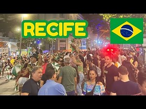 🇧🇷 You will be SURPRISED! 🎉 Nightlife and Parties in RECIFE, Brazil