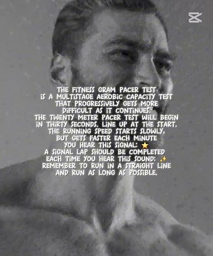 The FitnessGram Pacer Test