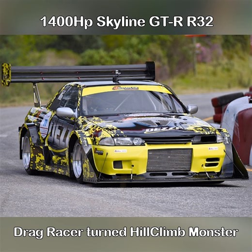 184K views · 6.7K reactions | The legendary Nissan Skyline R32 GT-R of Dezzi Gutzeit, a 1400Hp/1400Kg Drag Racing machine turned into an HillClimb Monster  | HillClimb Monsters | Facebook