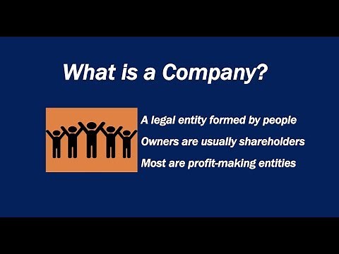 What is a Company?