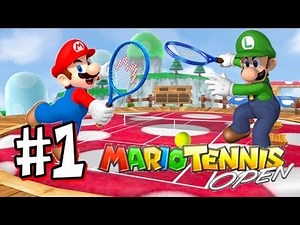 Let's Play Mario Tennis Open - Part 1 Introduction & Mushroom Cup