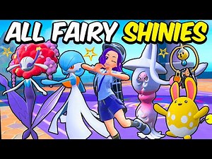 I Shiny Hunted EVERY Fairy Type Pokemon!