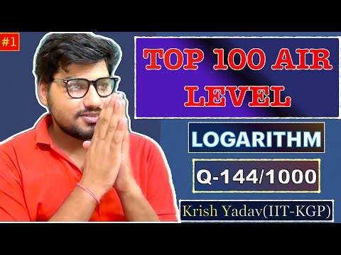 🔥 Ranker Logarithm Question 144/1000 | IIT JEE Advanced | Toughest Problems Solved