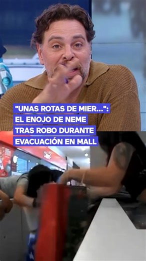 📌 En medio del incendio registrado en el Mall Plaza Norte en Huechuraba, un grupo de mujeres aprovechó el momento para robar en uno de los locales, mientras los trabajadores evacuaban hacia una zona segura. 🔹 En #MuchoGustoMega, José Antonio Neme (@jananeme) expresó su opinión sobre el video que fue captado por cámaras de seguridad. | Mega.tv