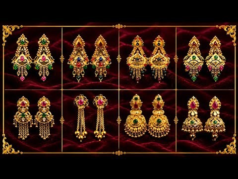 Stunning Gold Earrings Designs | Traditional & Modern Collection | #jhumka #earrings #gold