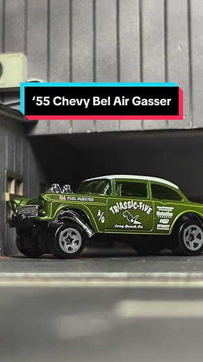 ‘55 Chevy Bel Air Gasser: Old School Style Gasser Drag Race Car