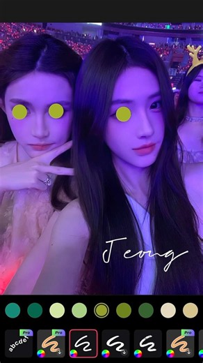 어두운 사진 밝게 보정하기, 베프와 함께하는 편집 튜토리얼 💕 #shorts #viral #뷰티 #douyin #메이크업 #정설