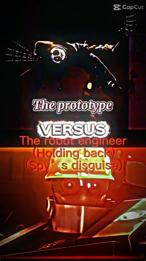 Robot engineer vs the prototype ￼
