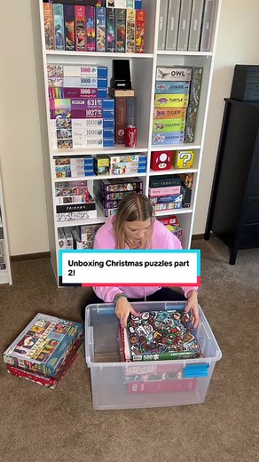 Unboxing Christmas Puzzles: 500 Piece Haul