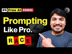 Master Prompt Engineering in 4 Minutes | RACE Method | Free AI Course